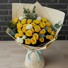 Букет цветов из:  Розы в Терновском