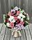 Букет цветов из: Альстромерии, Гвоздики, Розы и Хризантемы в Терновском