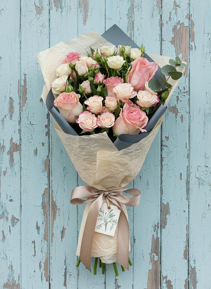 Букет цветов из: Розы в Терновском