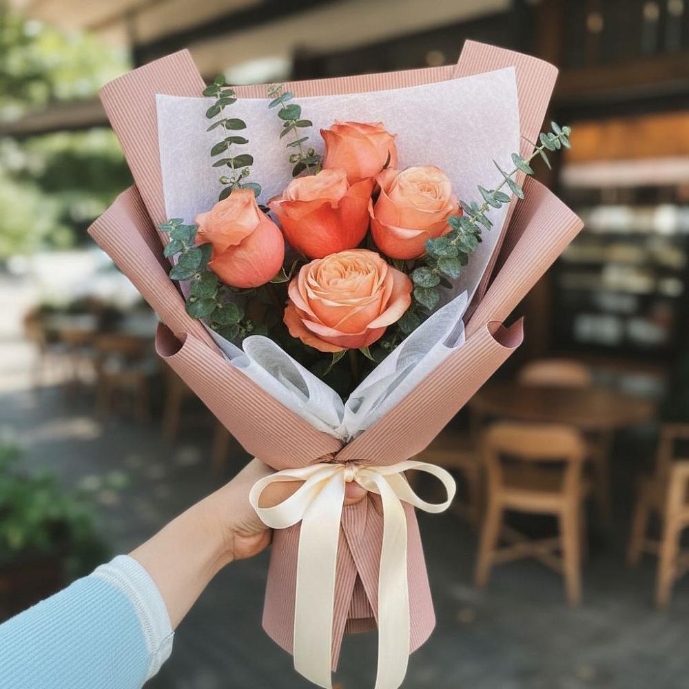 Букет цветов из: Розы в Терновском