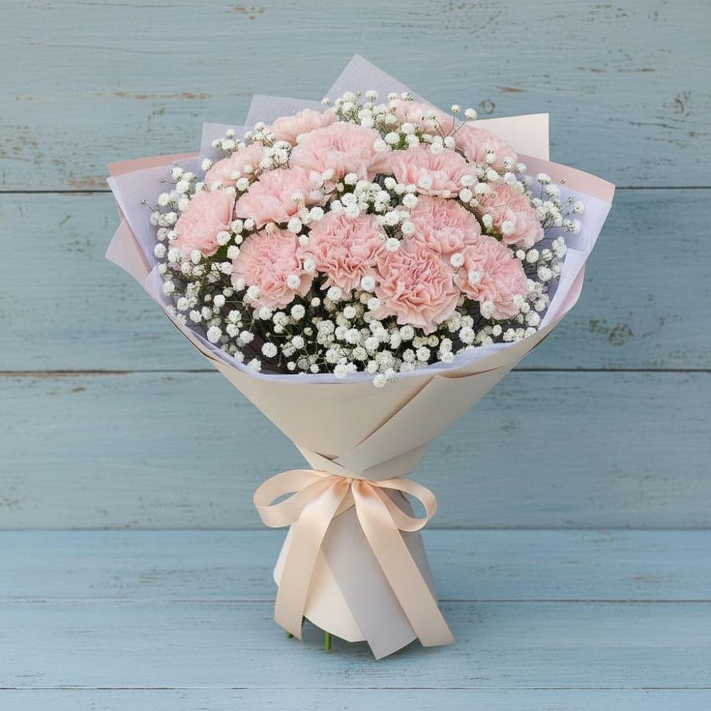 Букет цветов из: Гвоздики в Терновском