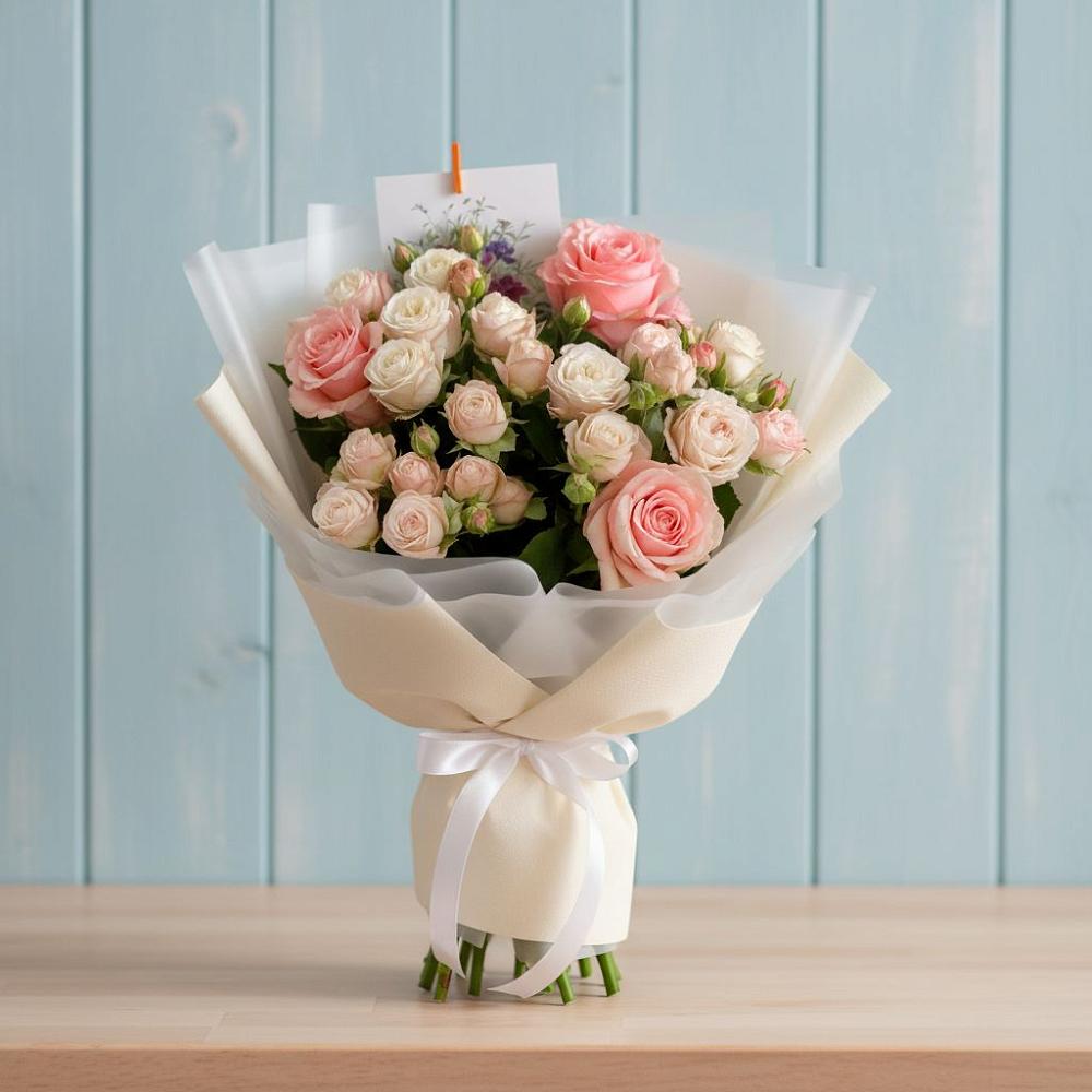 Букет цветов из: Розы в Терновском