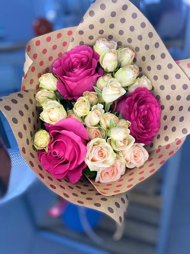 Букет цветов из: Розы в Терновском