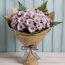 Букет цветов из:  Хризантемы #REPLACE_PRED# Терновском