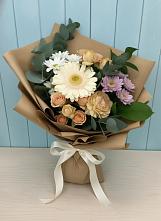 Букет цветов из:  Герберы и Хризантемы #REPLACE_PRED# Терновском