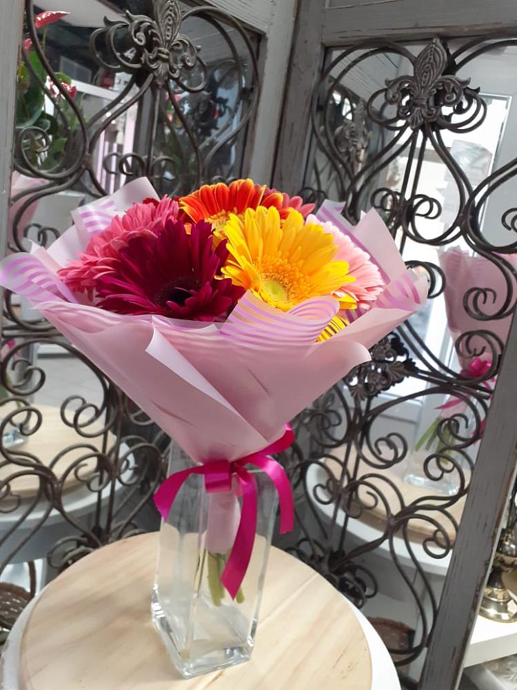 Букет цветов из: Герберы в Терновском