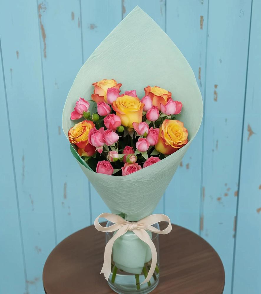 Букет цветов из: Розы в Терновском