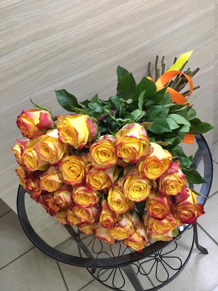 Букет Желтые розы в Терновском