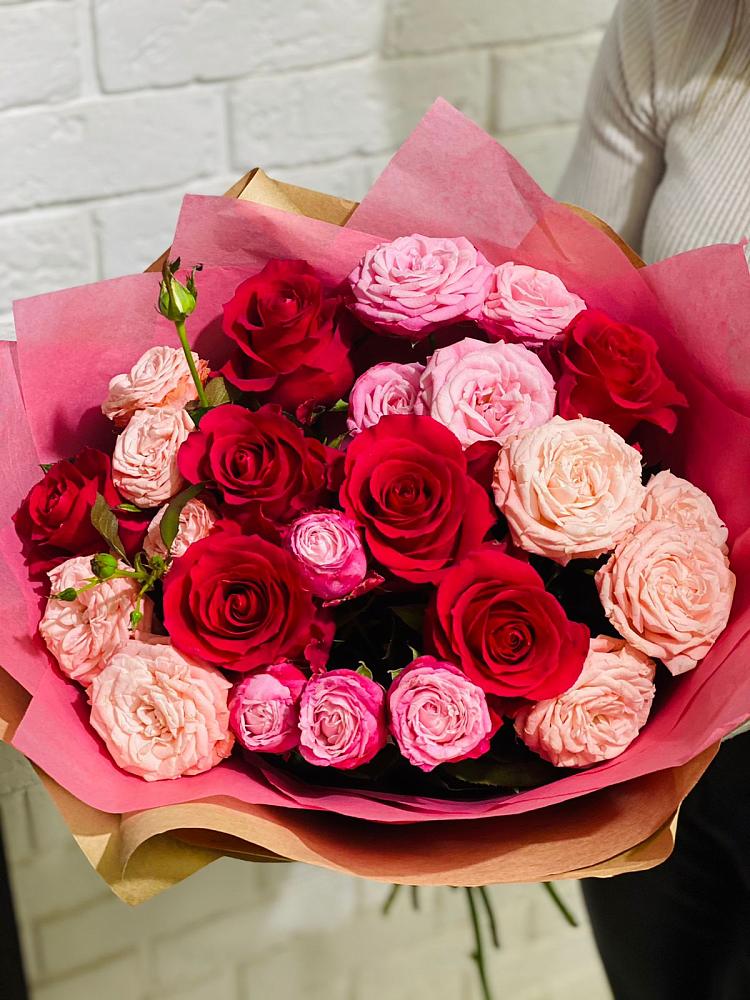 Букет цветов из: Розы в Терновском