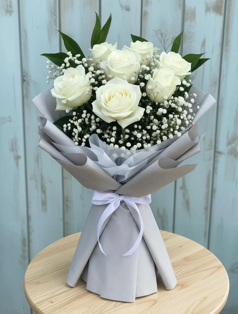 Букет цветов из: Розы в Терновском