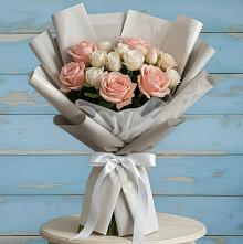 Букет цветов из:  Розы #REPLACE_PRED# Терновском