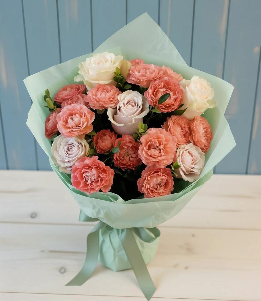 Букет цветов из: Розы в Терновском