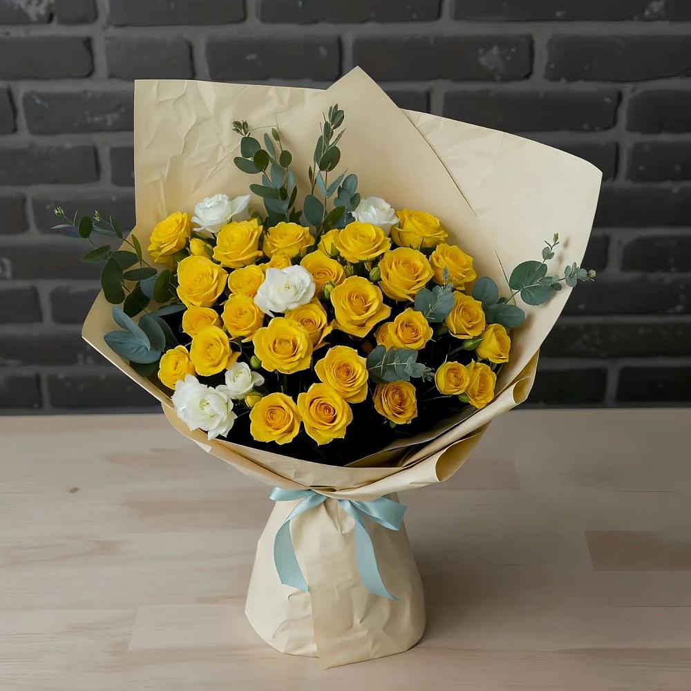 Букет цветов из: Розы в Терновском