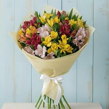 Букет цветов из:  Альстромерии в Терновском