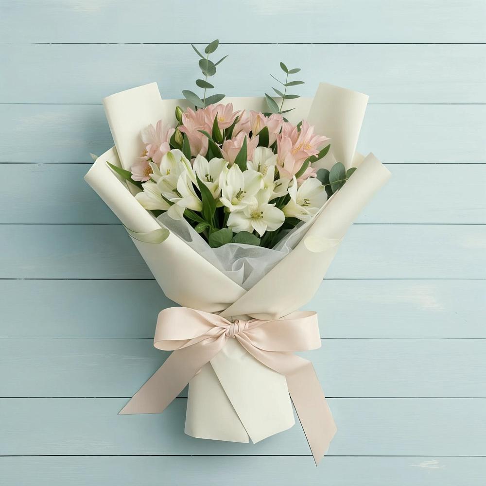 Букет цветов из: Альстромерии в Терновском