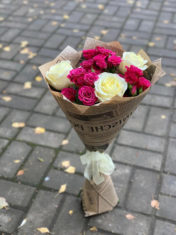 Букет цветов из: Розы в Терновском
