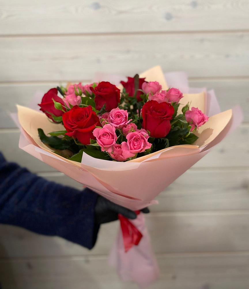 Букет цветов из: Розы в Терновском