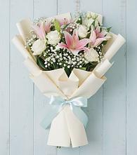 Букет цветов из:  Лилии #REPLACE_PRED# Терновском