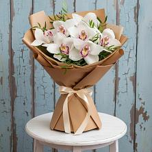 Букет цветов из:  Орхидеи и Розы в Терновском